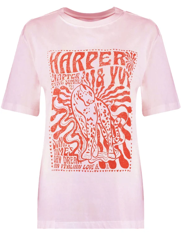 Harper & Yve LOVE T-SHIRT SS23F301