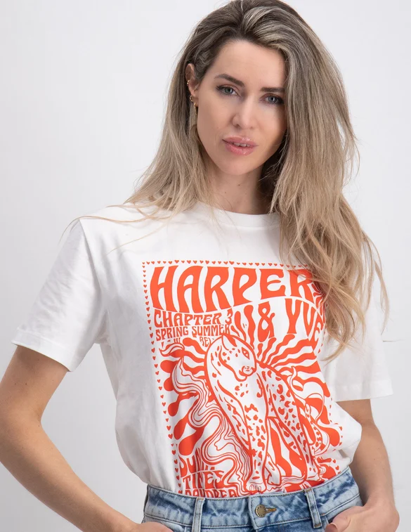 Harper & Yve LOVE T-SHIRT SS23F301