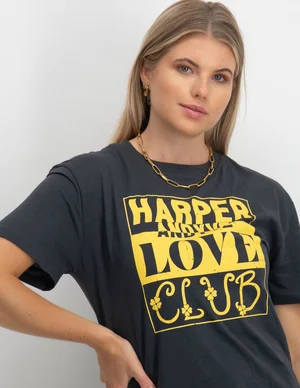 Harper & Yve LOVECLUB T-SHIRT FW23D301