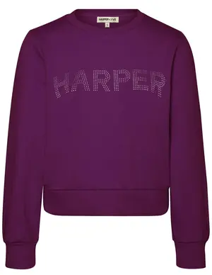 Harper & Yve RHINESTONE SWEATER AW24Y502