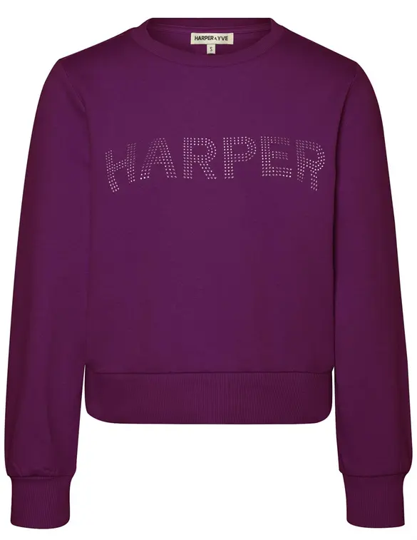 Harper & Yve RHINESTONE SWEATER AW24Y502