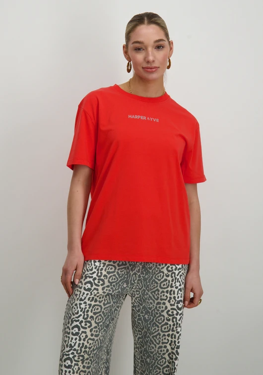 Harper & Yve RHINESTONE T-SHIRT SS25Y301