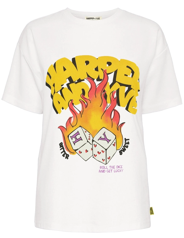 Harper & Yve ROLLTHEDICE T-SHIRT SS25Y302