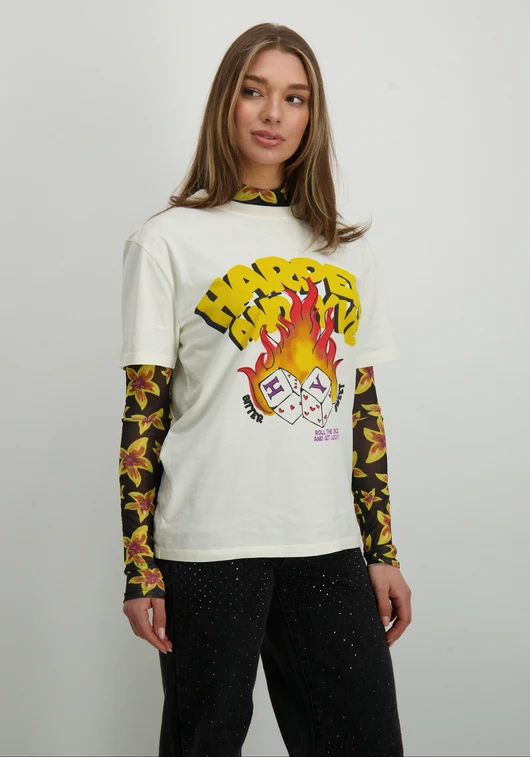 Harper & Yve ROLLTHEDICE T-SHIRT SS25Y302