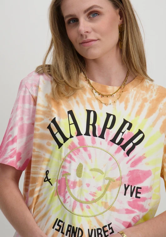 Harper & Yve SWIRL T-SHIRT HS24D315