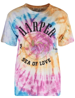 Harper & Yve SWIRL T-SHIRT SS23F317