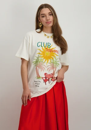 Harper & Yve TROPICAL T-SHIRT HST25Y300