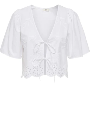Jacqueline de Yong JDYALICE S/S TIE TOP WVN 15347558