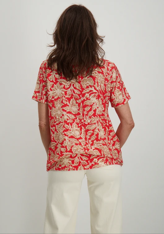 Jacqueline de Yong JDYCAMILLE S/S O-NECK TOP WVN 15301575