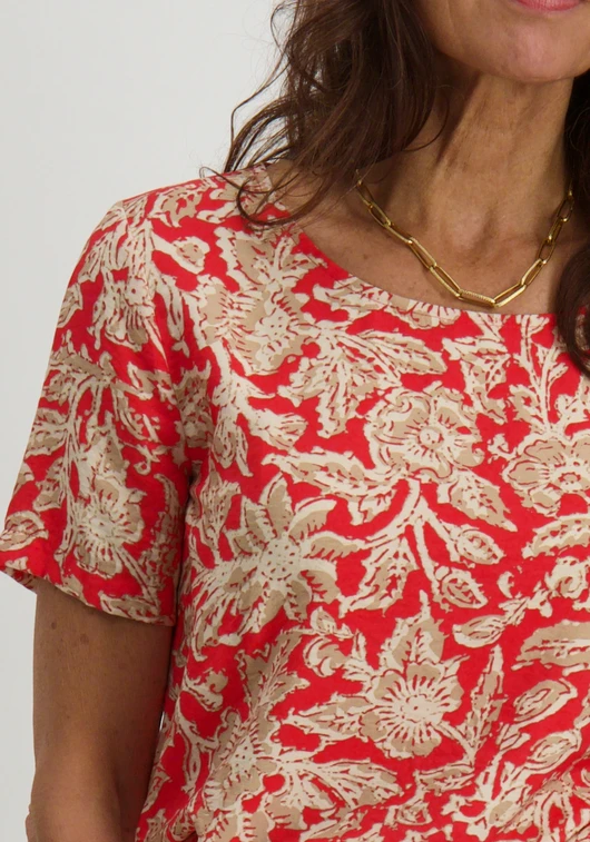 Jacqueline de Yong JDYCAMILLE S/S O-NECK TOP WVN 15301575