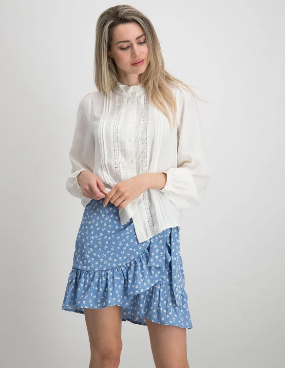 Jacqueline de Yong JDYELLIS L/S LACE SHIRT WVN 15251994