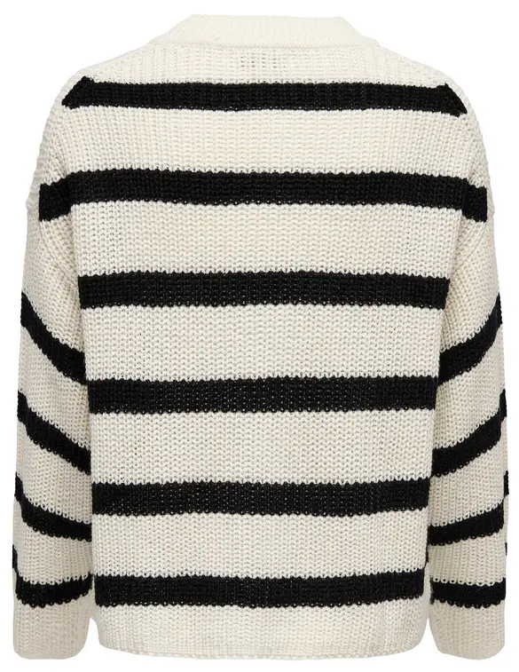 Jacqueline de Yong JDYJUSTY L/S STRIPE PULLOVER KNT NO 15264902