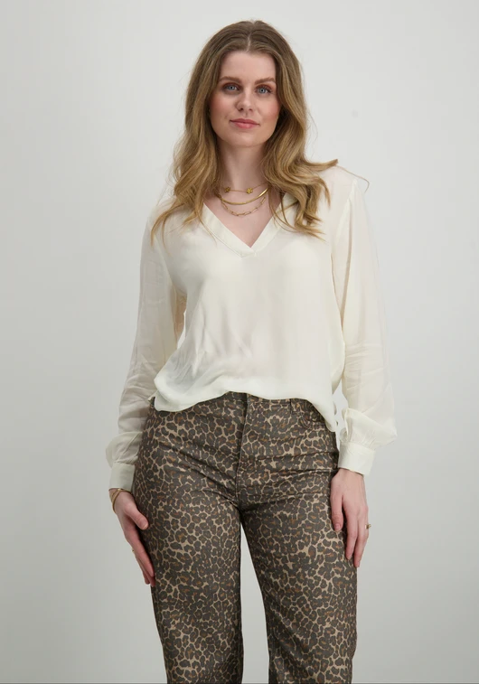 Jacqueline de Yong JDYLAUREL LIFE L/S V-NECK TOP WVN 15338849
