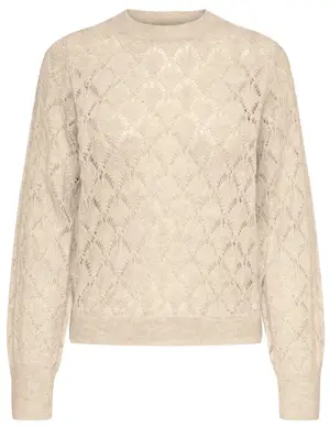 Jacqueline de Yong JDYLETTY L/S STRUCTURE PULLOVER KNT 15278537