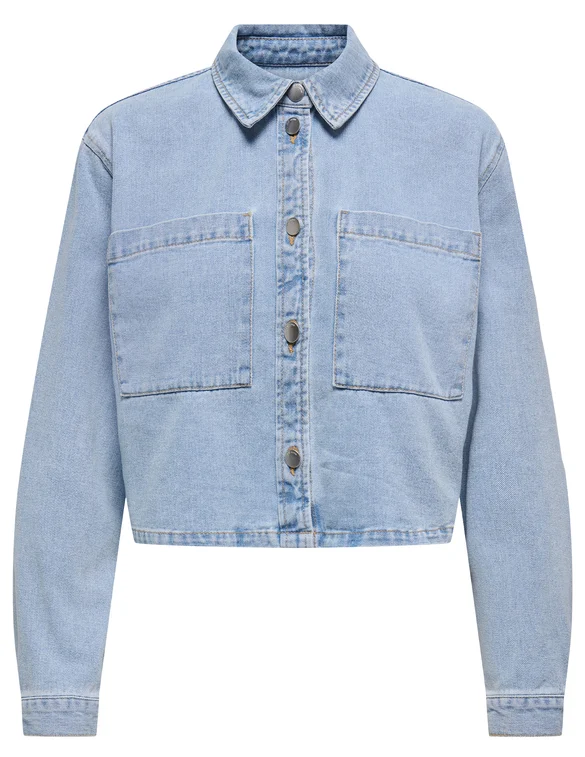 Jacqueline de Yong JDYMARLY L/S BOXY SHACKET DNM NOOS 15338847