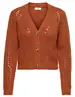 Jacqueline de Yong JDYMEGAN FELO L/S SHORT STR CARDIGA 15302446