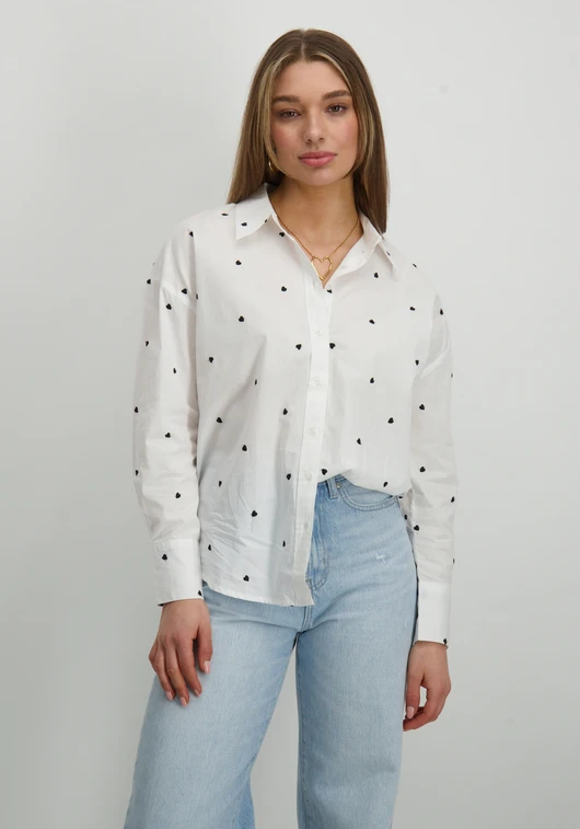 Jacqueline de Yong JDYNELLY L/S LOOSE SHIRT WVN 15330490