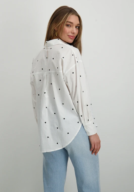 Jacqueline de Yong JDYNELLY L/S LOOSE SHIRT WVN 15330490