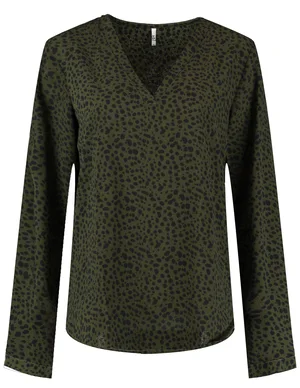 Jacqueline de Yong JDYPIPER L/S V-NECK TOP WVN NOOS 15223907