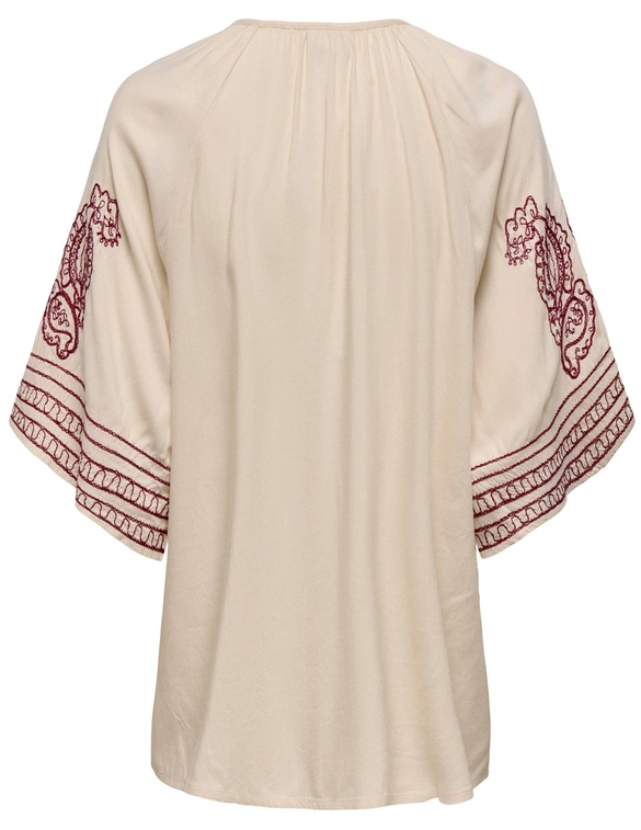Jacqueline de Yong JDYRISSO LIFE BIANCA L/S TOP WVN 15347078