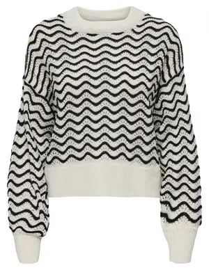 Jacqueline de Yong JDYRITA L/S SHORT STRUCTURE PULL KN 15284280