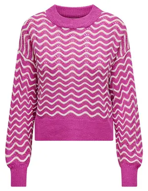 Jacqueline de Yong JDYRITA L/S SHORT STRUCTURE PULL KN 15284280