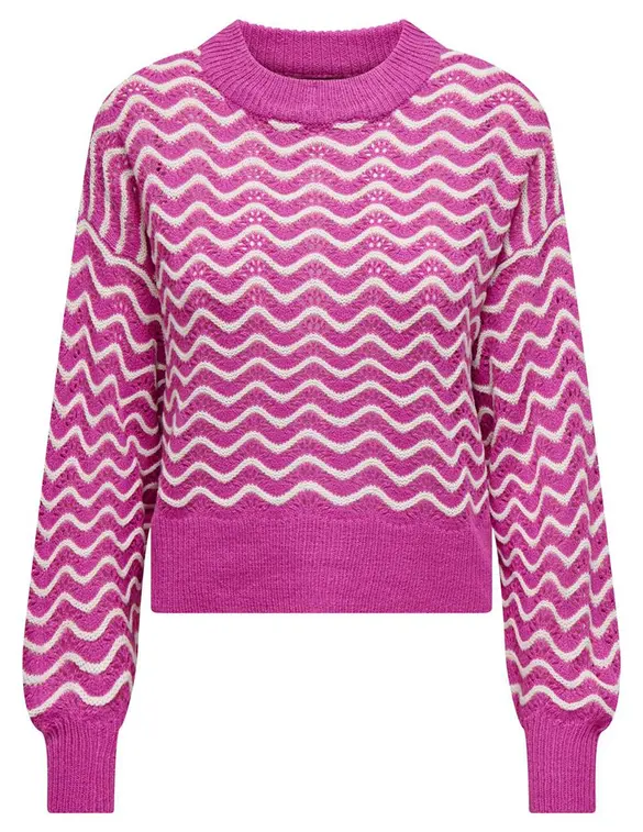 Jacqueline de Yong JDYRITA L/S SHORT STRUCTURE PULL KN 15284280