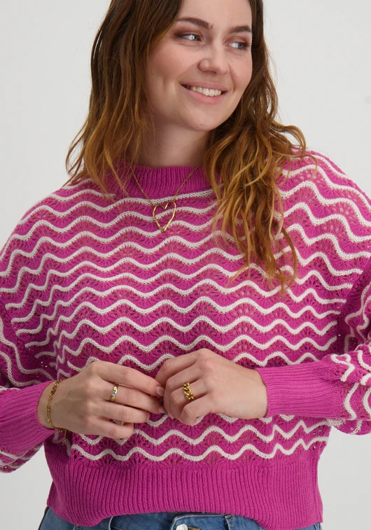 Jacqueline de Yong JDYRITA L/S SHORT STRUCTURE PULL KN 15284280