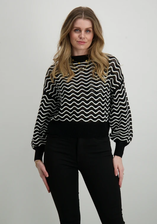 Jacqueline de Yong JDYRITA L/S SHORT STRUCTURE PULL KN 15284280