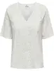 Jacqueline de Yong JDYTALLIE S/S V-NECK TOP WVN 15328180