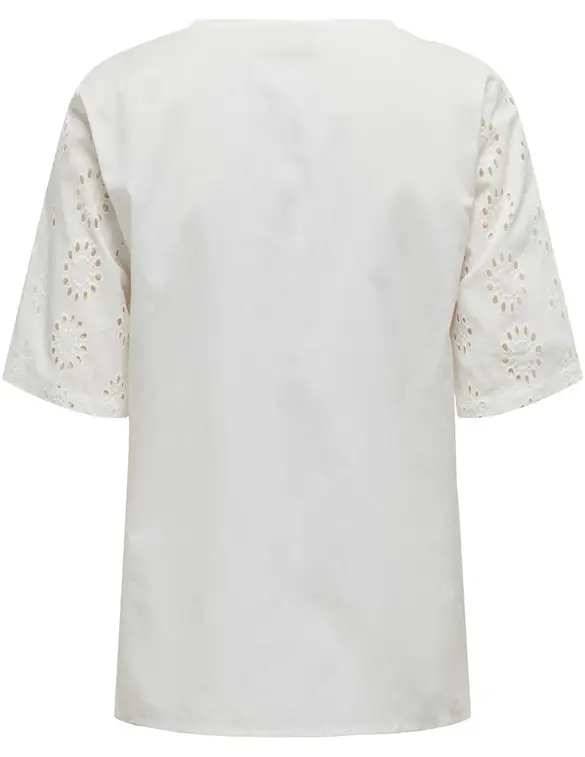 Jacqueline de Yong JDYTALLIE S/S V-NECK TOP WVN 15328180