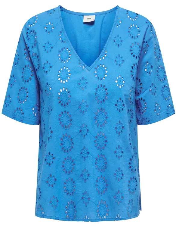 Jacqueline de Yong JDYTALLIE S/S V-NECK TOP WVN 15328180