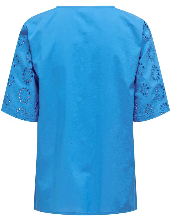 Jacqueline de Yong JDYTALLIE S/S V-NECK TOP WVN 15328180