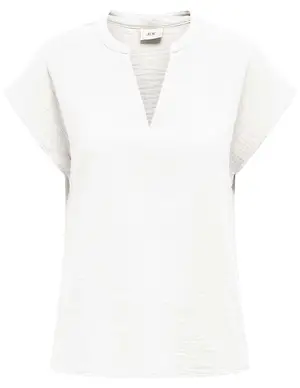 Jacqueline de Yong JDYTHEIS LIFE S/S TOP WVN DIA 15317398