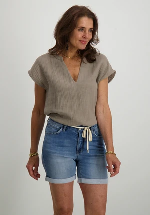 Jacqueline de Yong JDYTHEIS LIFE S/S TOP WVN DIA 15317398