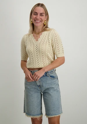 Jacqueline de Yong JDYTIKKA 2/4 STRUCTURE PULLOVER KNT 15287445
