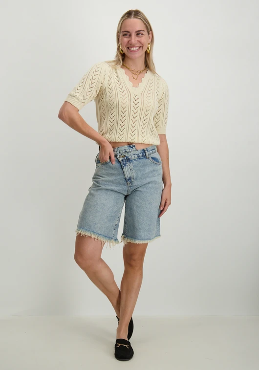 Jacqueline de Yong JDYTIKKA 2/4 STRUCTURE PULLOVER KNT 15287445