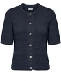 Jacqueline de Yong JDYTIKKA S/S O-NECK CARDIGAN KNT 15351820