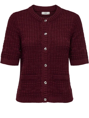 Jacqueline de Yong JDYTIKKA S/S O-NECK CARDIGAN KNT 15351820