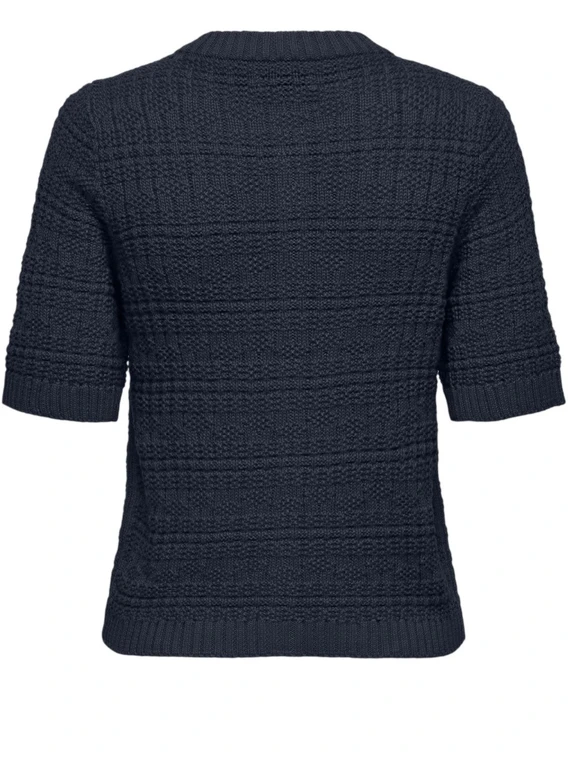 Jacqueline de Yong JDYTIKKA S/S O-NECK CARDIGAN KNT 15351820