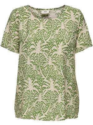 Jacqueline de Yong JDYTROYA LIFE S/S O-NECK TOP WVN DI 15347687