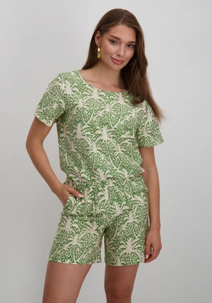 Jacqueline de Yong JDYTROYA LIFE S/S O-NECK TOP WVN DI 15347687