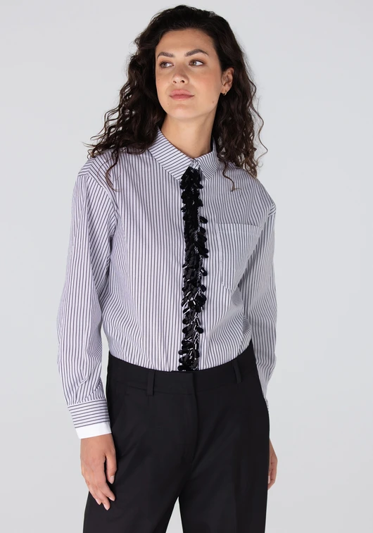 Jansen Amsterdam ALEXIS BLOUSE CS1 718 sequin plaquet ALEXIS W25