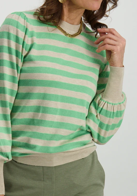 Kaffe Clothing KAlizzy Stripe Knit Pullover 10506891