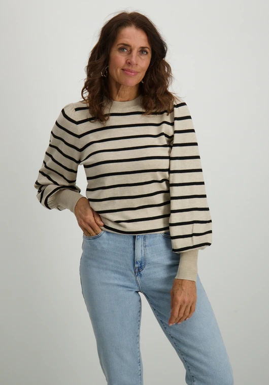 Kaffe Clothing KAlizzy Stripe Knit Pullover 10506891