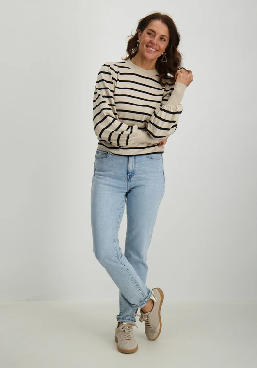 Kaffe Clothing KAlizzy Stripe Knit Pullover 10506891
