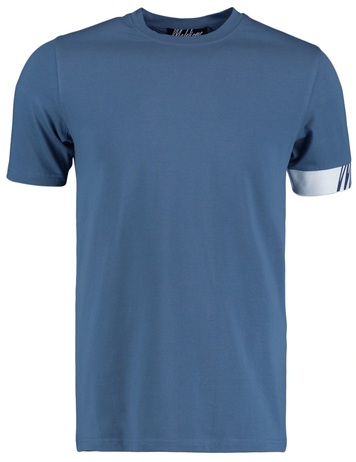 Malelions Captain T shirt 2.0 M3 SS23 25 blauw kopen bij The Stone