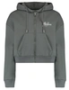 Malelions CROPPED ZIPPED HOODIE MD1-AW24-27