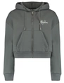 Malelions CROPPED ZIPPED HOODIE MD1-AW24-27
