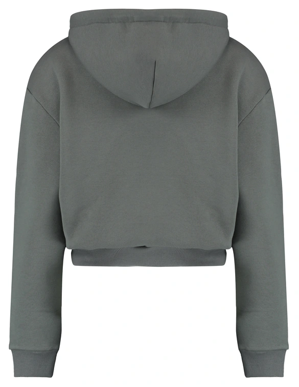 Malelions CROPPED ZIPPED HOODIE MD1-AW24-27